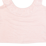 BODEN Womens Cropped Top Pink Sleeveless Striped UK 14
