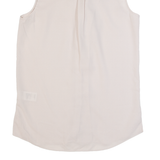 REISS Noa Womens Off Shoulder Vest Pink V-Neck Sleeveless UK 4