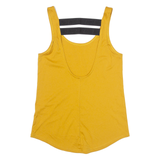 NIKE Womens Sports Vest Yellow Sleeveless XS