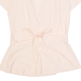 JACK WILLS Womens Wrap Top Pink V-Neck UK 6