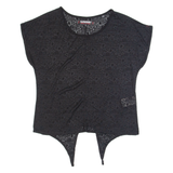 SUPERDRY Womens Oversized Top Black XS