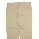DICKIES Chino Mens Trousers Beige Regular Straight W38 L30