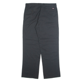 DICKIES Chino Mens Trousers Black Regular Straight W32 L30