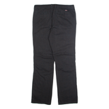 DICKIES Chino Womens Trousers Black Regular Straight W34 L30