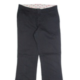 DICKIES Womens Trousers Black Regular Bootcut W32 L32