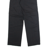DICKIES Chino Mens Trousers Black Regular Straight W28 L30