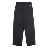 DICKIES Chino Mens Trousers Black Regular Straight W28 L30