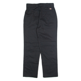 DICKIES Chino Mens Trousers Black Regular Straight W28 L26