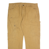 DICKIES Carpenter Cargo Mens Trousers Brown Regular Straight W40 L32