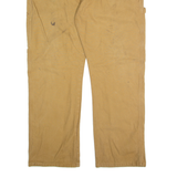 DICKIES Carpenter Cargo Mens Trousers Brown Regular Straight W40 L32