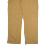 DICKIES Carpenter Cargo Mens Trousers Brown Regular Straight W40 L32
