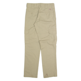 DICKIES Cargo Mens Trousers Beige Regular Straight W28 L30