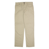 DICKIES Chino Womens Trousers Beige Regular Straight W32 L31