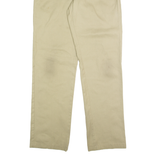 DICKIES Chino Mens Trousers Beige Regular Straight W34 L32