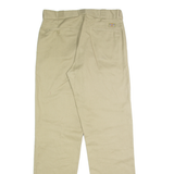 DICKIES Chino Mens Trousers Beige Regular Straight W34 L32