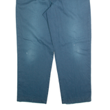 DICKIES Chino Mens Trousers Blue Regular Straight W38 L30