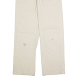 DICKIES Mens Trousers Beige Regular Straight W20 L28