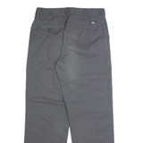 DICKIES Chino Mens Trousers Grey Regular Straight W32 L32
