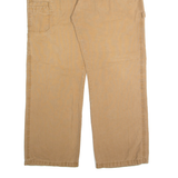 DICKIES Carpenter Cargo Mens Trousers Beige Relaxed Straight W38 L30