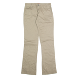 DICKIES Chino Womens Trousers Beige Regular Straight W28 L32