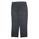 DICKIES Chino Mens Trousers Black Regular Straight W30 L30