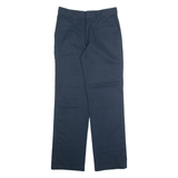 DICKIES Chino Womens Trousers Blue Slim Straight W28 L29