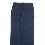 DICKIES Chino Womens Trousers Blue Slim Straight W28 L29