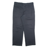 DICKIES Chino Mens Trousers Black Regular Straight W34 L27