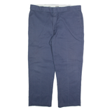 DICKIES Chino Mens Trousers Blue Regular Straight W40 L29