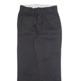 DICKIES Chino Womens Trousers Black Regular Straight W26 L26