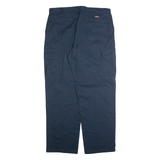 DICKIES Cargo Mens Trousers Blue Regular Straight W38 L32