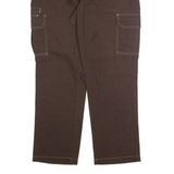DICKIES Cargo Mens Trousers Brown Regular Straight W38 L30