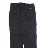 DICKIES Chino Mens Trousers Black Regular Straight W32 L30
