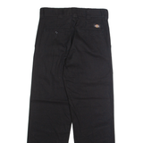 DICKIES Chino Mens Trousers Black Regular Straight W30 L30