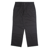 DICKIES Chino Mens Trousers Black Regular Straight W34 L30