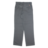 DICKIES Chino Mens Trousers Grey Regular Straight W32 L32