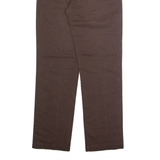 DICKIES Chino Mens Trousers Brown Regular Straight W28 L32