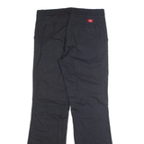DICKIES Womens Trousers Black Regular Bootcut W32 L32