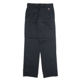 DICKIES Chino Mens Trousers Black Regular Straight W28 L31