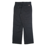 DICKIES Chino Mens Trousers Black Regular Straight W30 L30