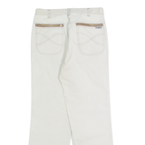 CV Womens Trousers White Regular Straight W30 L23