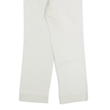 CV Womens Trousers White Regular Straight W30 L23