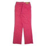 TOMMY HILFIGER Womens Trousers Pink Regular Straight W26 L30