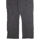 DICKIES Carpenter Cargo Mens Trousers Grey Regular Straight W34 L30