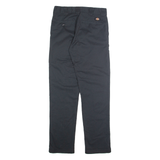 DICKIES Chino Mens Trousers Black Regular Straight W28 L31