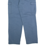 DICKIES Chino Cargo Mens Trousers Blue Regular Straight W36 L32