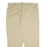 DICKIES Chino Mens Trousers Beige Regular Straight W42 L29