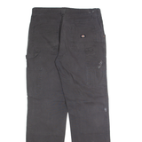 DICKIES Carpenter Cargo Womens Trousers Grey Regular Straight W32 L31