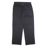 DICKIES Chino Mens Trousers Black Regular Straight W34 L31