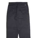 DICKIES Chino Mens Trousers Black Regular Straight W34 L31